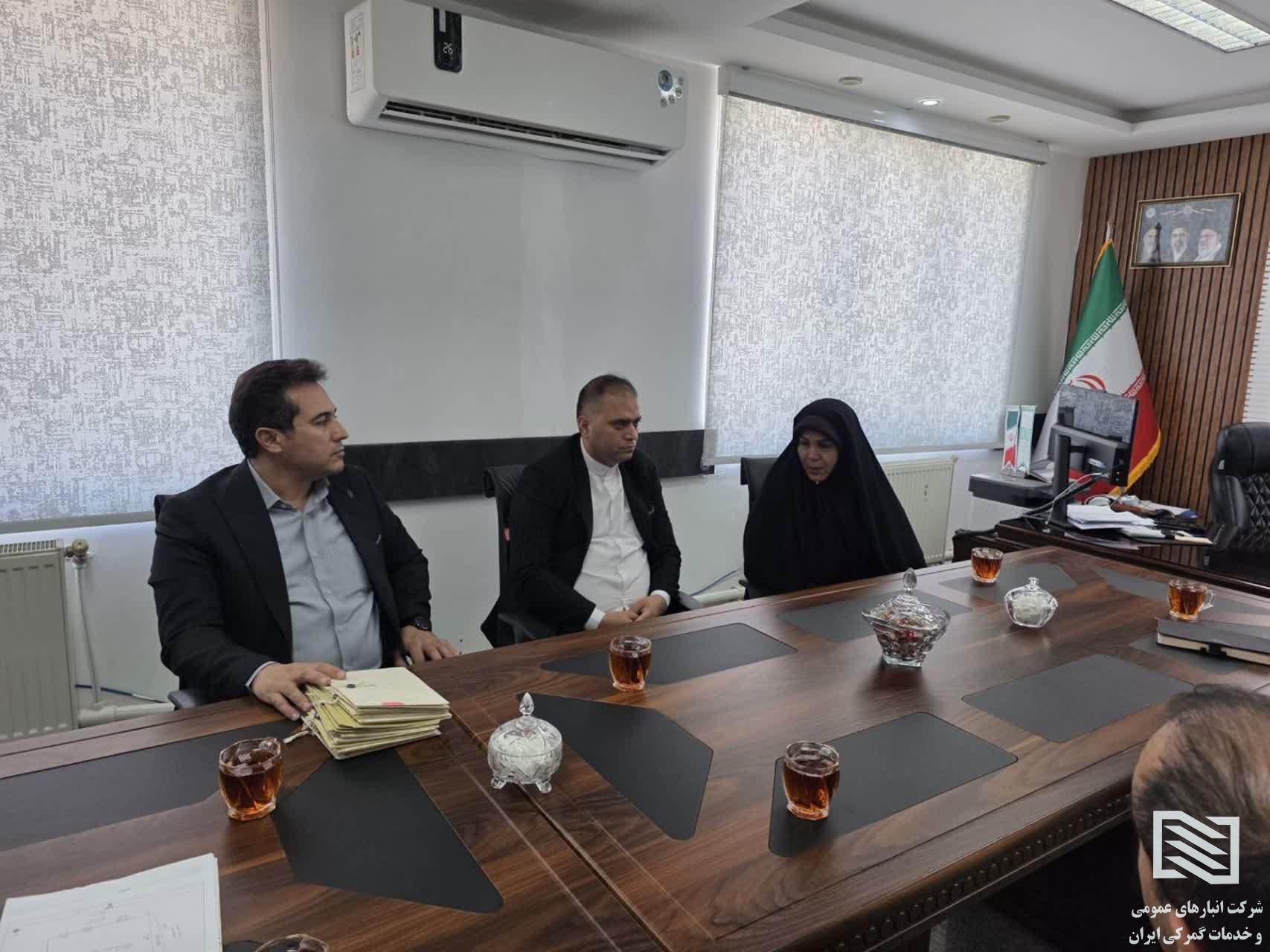 بازدید سرزده فرماندار شهرستان ماکو از شرکت انبارهای عمومی و خدمات گمرکی بازرگان